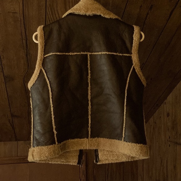Sundance genuine leather vest - Picture 5 of 6